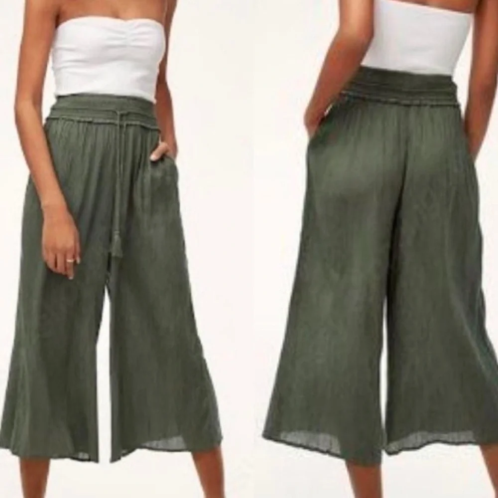 Wilfred Nanterre Pant in Olive Tan